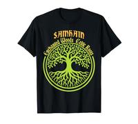 Samhain Enchanted Woods Racines celtiques Gaélique Halloween T-Shirt