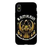 Samhain Mystical Secret Célébré Wicca Wiccan Occulte Witch Coque pour iPhone X/XS