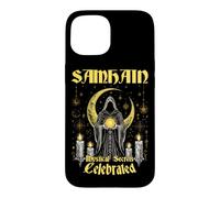 Samhain Mystical Secrets Célébré Wicca Wiccan Sorcière païenne Coque pour iPhone 15