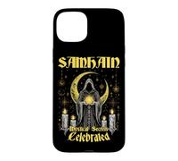 Samhain Mystical Secrets Célébré Wicca Wiccan Sorcière païenne Coque pour iPhone 15 Plus