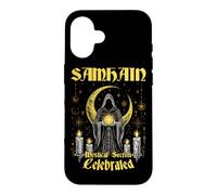 Samhain Mystical Secrets Célébré Wicca Wiccan Sorcière païenne Coque pour iPhone 16