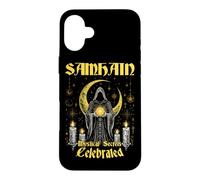 Samhain Mystical Secrets Célébré Wicca Wiccan Sorcière païenne Coque pour iPhone 16 Plus