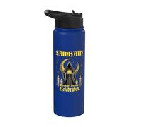 Samhain Mystical Secrets Célébré Wicca Wiccan Sorcière païenne Stainless Steel Insulated Water Bottle