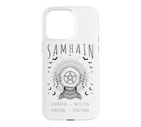 Samhain Wicca Wiccan Fin de la Saison des récoltes Plus foncée moitié païenne Coque pour iPhone 15 Pro Max