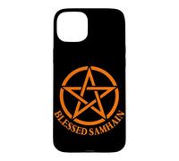 Samhain Wicca Wiccan Witch Star Païen Halloween Coque pour iPhone 15 Plus