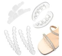 SamHeng 4 Paires Coussinets d'avant-pied, Antidérapant Gel Auto-adhésif Poignées de Talon Coussinets Métatarsiens Coussins de l'avant-pied pour Talons Hauts Sandales Tongs pour Soulager Douleurs