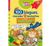 Sami et Julie - 100 blagues, charades et devinettes Spécial Animaux CP-CE1 - Aurore Meyer - Hachette Education - broché - Scolaire / Universitaire