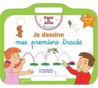 Sami et Julie - Ardoise Je dessine mes premiers tracés 3-4 ans - Alain Boyer - Hachette Education - broché - Scolaire / Universitaire