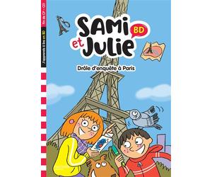 Sami et Julie BD Fin de CP-CE1 - Drôle d'enquête à Paris - Thérèse Bonté - Hachette Education - broché - Scolaire / Universitaire