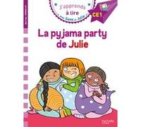 Sami et Julie CE1 La pyjama party de Julie Thérèse Bonté (Illustration), Emmanuelle Massonaud (Auteur)