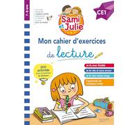 Sami et Julie CE1 - Mon cahier d'exercices de lecture