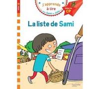 Sami et Julie CP Niveau 1 La liste de Sami Thérèse Bonté (Illustration), Laurence Lesbre (Auteur)