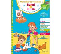 Sami et Julie - De la Moyenne à la Grande Section - Cahier de vacances 2026 - Caroline Marcel - Hachette Education - broché - Scolaire / Universitaire