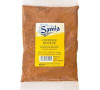 SAMIA - Cannelle en Poudre Saveur Intense et Parfumée, Sachet 100g - Lot de 4