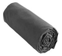 AltoBuy Samia - Drap Housse 140x200cm Coton Coloris Poivre