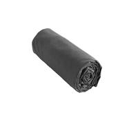 SAMIA - Drap Housse 200x200cm Coton Coloris Poivre - Altobuy Gris