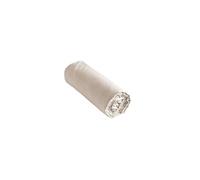 SAMIA - Drap Housse 80x200cm Coton Coloris Pampa - Altobuy Beige