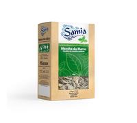 SAMIA - Feuilles de Menthe Séchées, Arôme Frais et Intense pour Infusions et Cuisines, Boîte 40g - Lot De 4