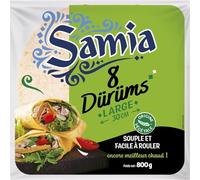 SAMIA - Pain Durum Spécial Kebab Gourmand et Moelleux, 800G - Lot De 3
