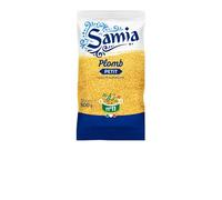 SAMIA Pâtes Plomb Petit N°11, 500g de Semoule de Blé Dur de Qualité Supérieure pour Potages et Gratins - Lot de 4