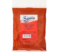 SAMIA - Piment Doux Moulu, Sachet 100g - Lot De 4