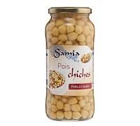 SAMIA Pois Chiches 400G - Apportez une touche d’Orient à vos plats avec ces légumineuses savoureuses- Lot De 4