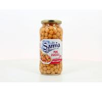 SAMIA - Pois Chiches Naturels, Saveur Authentique de l'Orient, 400g - Lot De 4