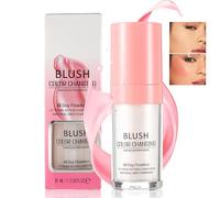 SAMKEEN Liquide Rose Blush Face Makeup, Semi Mat Finish, 30ML