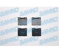 SAMKO Plaquettes de freins non préparé pour l'indicateur d'usure Épaisseur 14,4mm 5SP113 Compatible avec VOLVO 240 Kombi P245, TRIUMPH Spitfire Cabriolet, FORD Escort Mk1 Berline AFH, ATH, CATERHAM