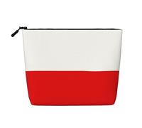 SamLng Drapeau de la Thuringe Organisateur de Toilette Polyvalent : Faux Chanvre Trousse de Maquillage - Trousse de Toilette Voyage Cosmétique Maquillage Accessoires Pochette, Noir, Taille Unique