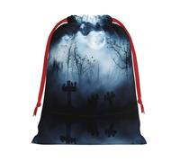 SamLng Grands sacs cadeaux avec cordon de serrage - Sacs cadeaux gothiques pour Halloween, cadeaux de Noël, sacs à bonbons, sacs à friandises