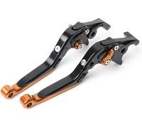 SamLng Levier d'embrayage moto Pour HONDA CBF1000 CBF 1000 2006-2008 2009 levier de frein et d'embrayage pliable extensible et réglable en longueur et en vitesse en aluminium usiné CNC