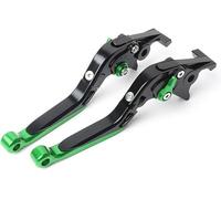 SamLng Levier d'embrayage moto Pour Kawasaki Z800 E Version Z800e 2013 2014 2015 2016 2017 - Poignée de frein et d'embrayage réglable pliable et extensible en aluminium usiné CNC - Pièces