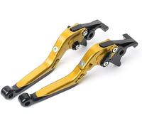 SamLng Levier d'embrayage moto Pour Suzuki GSF600S Pour bandit 1996-2003 levier de frein et d'embrayage pliable extensible en aluminium usiné CNC longueur et vitesses réglables Pièces