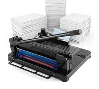 SamLng Massicot Robuste, Guillotine avec Lame HSS Durable et de Grande capacité pour Une découpe précise du Papier, des Photos et du Carton.