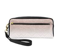SamLng Trousse de maquillage réutilisable - Joli motif pailleté - Petite trousse de maquillage en cuir pour voyage, trousse de toilette avec fermeture éclair, noir, One Size