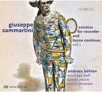 Sammartini / Bohlen / Prosser - Sonatas For Recorder 1 [Super-Audio Cd] Hybrid Sacd