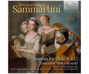 Sammartini / Cernuto / Grendene - Sonatas For Cello & B.C. [Compact Discs]