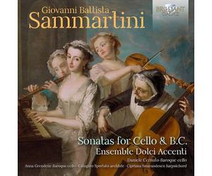 Sammartini / Cernuto / Grendene - Sonatas For Cello & B.C. [Compact Discs]