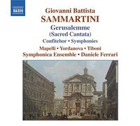 Sammartini, G.B. - Cantate Sacree-Confitebor-Symphonies [Import]