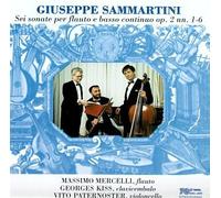 Sammartini, G. - Sonata Flute 1-6