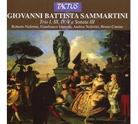 Sammartini : Trios Op. 2, Sonate Op. 4
