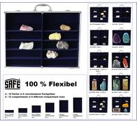 Sammelvitrinen ALU Maxi Flex 2 cases 235x133x64mm 2x 235x271x64mm Safe 5775-2