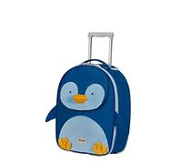 Sammies by Samsonite Happy Sammies Eco Kids Valise cabine 2 roues, 45 cm | Penguin Peter, valise souple, 45H x 36W x 23.5D cm, 22.5 L, 1.6 kg, avec poignée trolley multi-positions