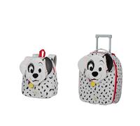 Sammies by Samsonite - Sac à dos enfant XS, 45 cm, 23 L & Sac à dos enfant S, 28 cm, 7,5 L - Ensemble de voyage Disney Dalmatien Patch