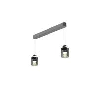 Sammode AIRMOD Duo Pendelleuchte, noir / verre verde