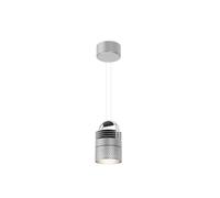 Sammode AIRMOD Mono Pendelleuchte, argent / collimateur perforé