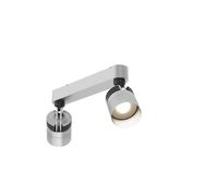 Sammode MOD Duo Strahler/Spot, argent / collimateur perforé