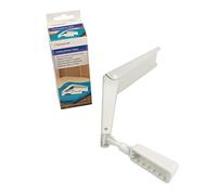 Sammons Preston Curved Toilet Aid, Folding 10 in. Toilet Paper Holder & Bottom Wiper Aids for Independent Daily Living, Portable Wiping Tool for Bathroom Comfort, Lightweight Self-Wipe Hygiene Tool