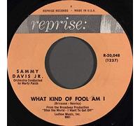 SAMMY DAVIS, JR. - what kind of fool am i 45 rpm single